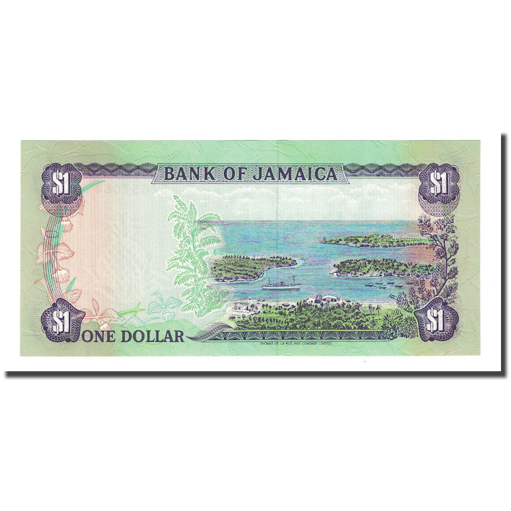 Banknote, Jamaica, 1 Dollar, 1989-07-01, KM:68Ac, UNC(65-70)