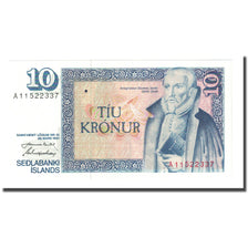 Nota, Islândia, 10 Kronur, L.1961, 1981, KM:48a, UNC(65-70)