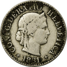 Monnaie, Suisse, 5 Rappen, 1881, Bern, TB, Copper-nickel, KM:26