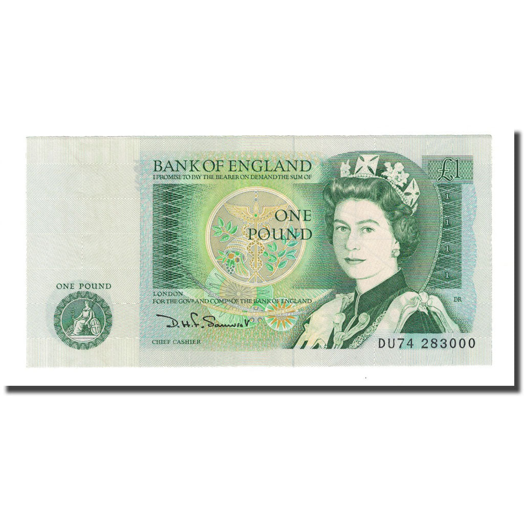 Banknote, Great Britain, 1 Pound, Undated (1981-84), KM:377b, UNC(65-70)