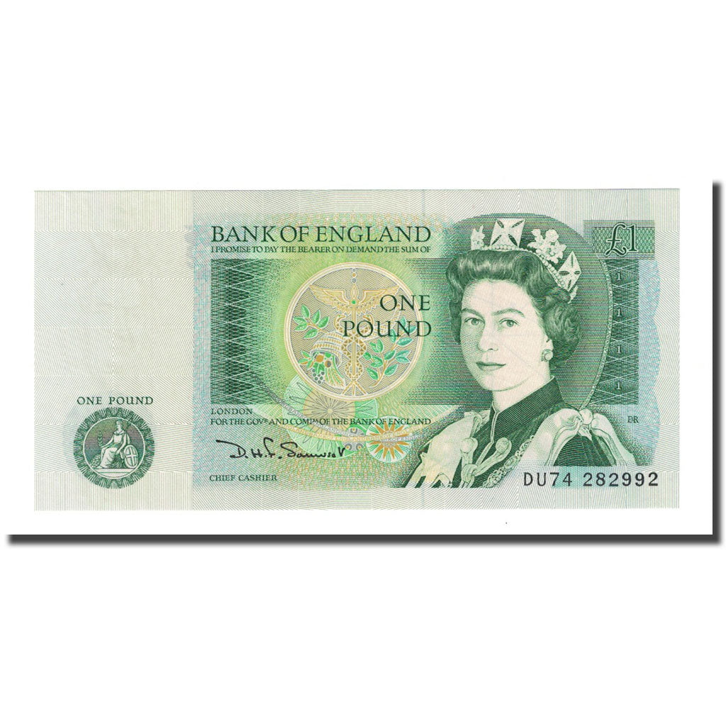 Banknote, Great Britain, 1 Pound, Undated (1981-84), KM:377b, UNC(65-70)