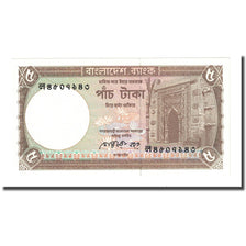 Banknote, Bangladesh, 5 Taka, undated (1981), KM:25b, UNC(65-70)