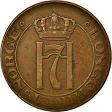 Coin, Norway, Haakon VII, 5 Öre, 1922, Kongsberg, EF(40-45), Bronze, KM:368