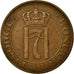 Coin, Norway, Haakon VII, 5 Öre, 1922, Kongsberg, EF(40-45), Bronze, KM:368
