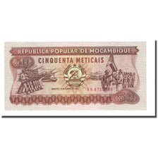 Geldschein, Mosambik, 50 Meticais, 1983-06-16, KM:129a, UNZ