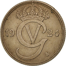 Sweden, Gustaf V, 50 Öre, 1924, EF(40-45), Nickel-Bronze, KM:796
