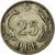 Moneda, Dinamarca, Christian IX, 25 Öre, 1905, Copenhagen, MBC, Plata, KM:796.2