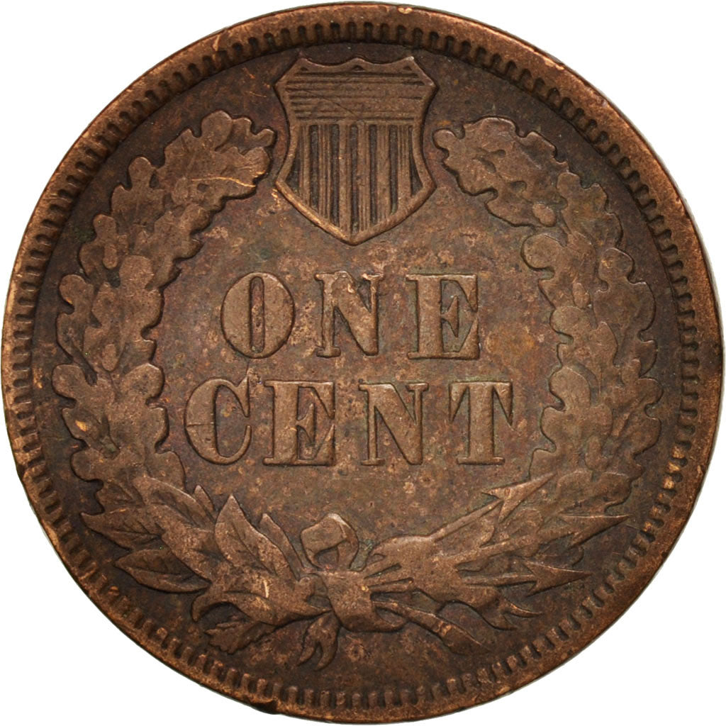 United States, Indian Head Cent, 1891, Philadelphia, EF(40-45), Bronze, KM 90a