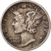 Coin, United States, Mercury Dime, Dime, 1944, U.S. Mint, Philadelphia