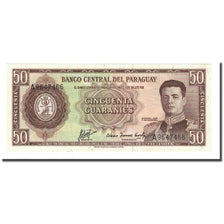 Billete, 50 Guaranies, L1952, Paraguay, KM:197b, UNC