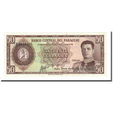 Banknote, Paraguay, 50 Guaranies, L1952, KM:197b, UNC(65-70)