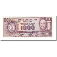 Banknote, Paraguay, 1000 Guaranies, L1952, Undated (1982), KM:207, UNC(65-70)