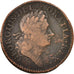 Coin, US COLONIAL AMERICA, Halfpenny, 1723, VF(20-25), Copper, KM:23.1