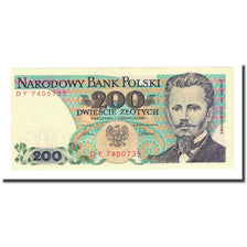 Banknote, Poland, 200 Zlotych, 1986-06-01, KM:144c, UNC(65-70)