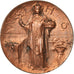 Allemagne, Médaille, Notgeld, 50 Millionen Mark, Ruhr, Rhein, 1923, TTB, Bronze