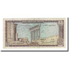 Banknote, Lebanon, 1 Livre, 1980, KM:61c, VF(20-25)