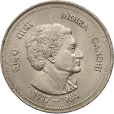 INDIA-REPUBLIC, 5 Rupees, 1985, Bombay, SUP, Copper-nickel, KM:150