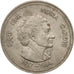 INDIA-REPUBLIC, 5 Rupees, 1985, Bombay, TTB+, Copper-nickel, KM:150