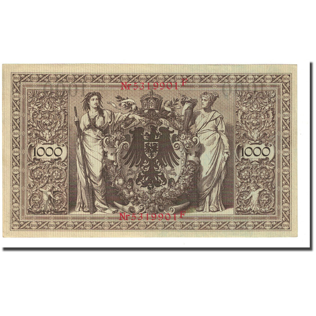 Banknote, Germany, 1000 Mark, 1910-04-21, KM:44b, UNC(65-70)