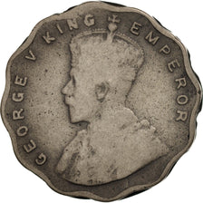 INDIA-BRITISH, George V, Anna, 1935, Bombay, VF(20-25), Copper-nickel, KM:513