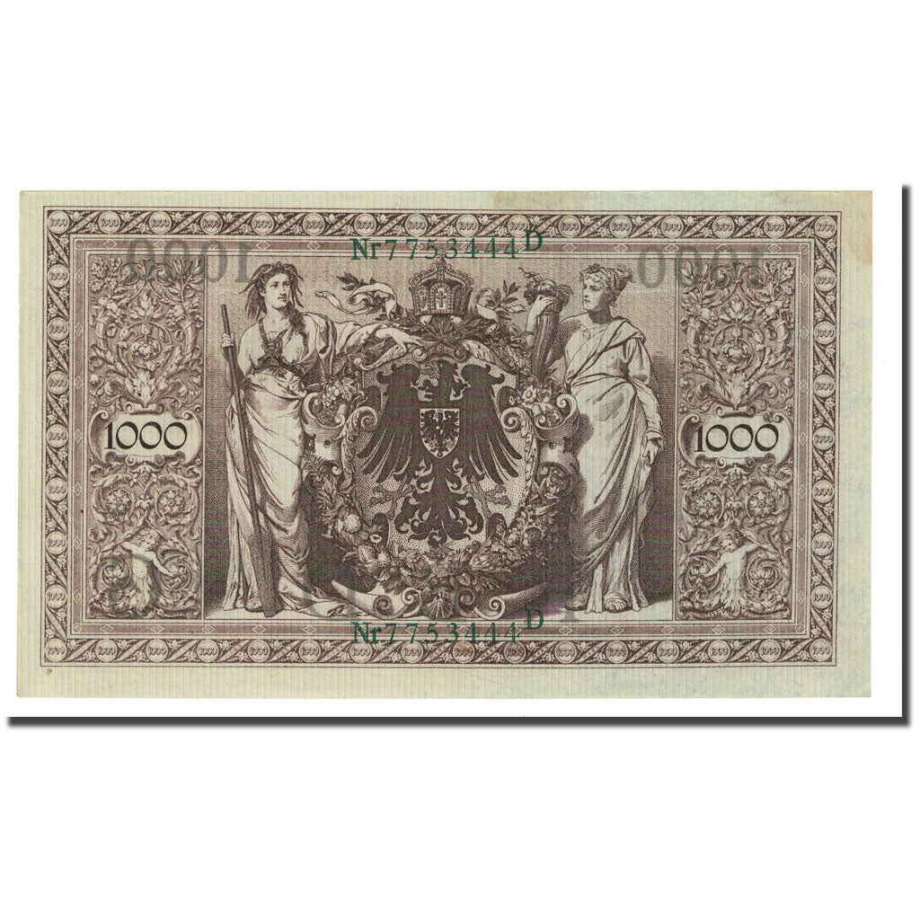 Banknote, Germany, 1000 Mark, 1910-04-21, KM:45b, UNC(65-70)