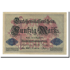 Banknote, Germany, 50 Mark, 1914-08-05, KM:49b, EF(40-45)