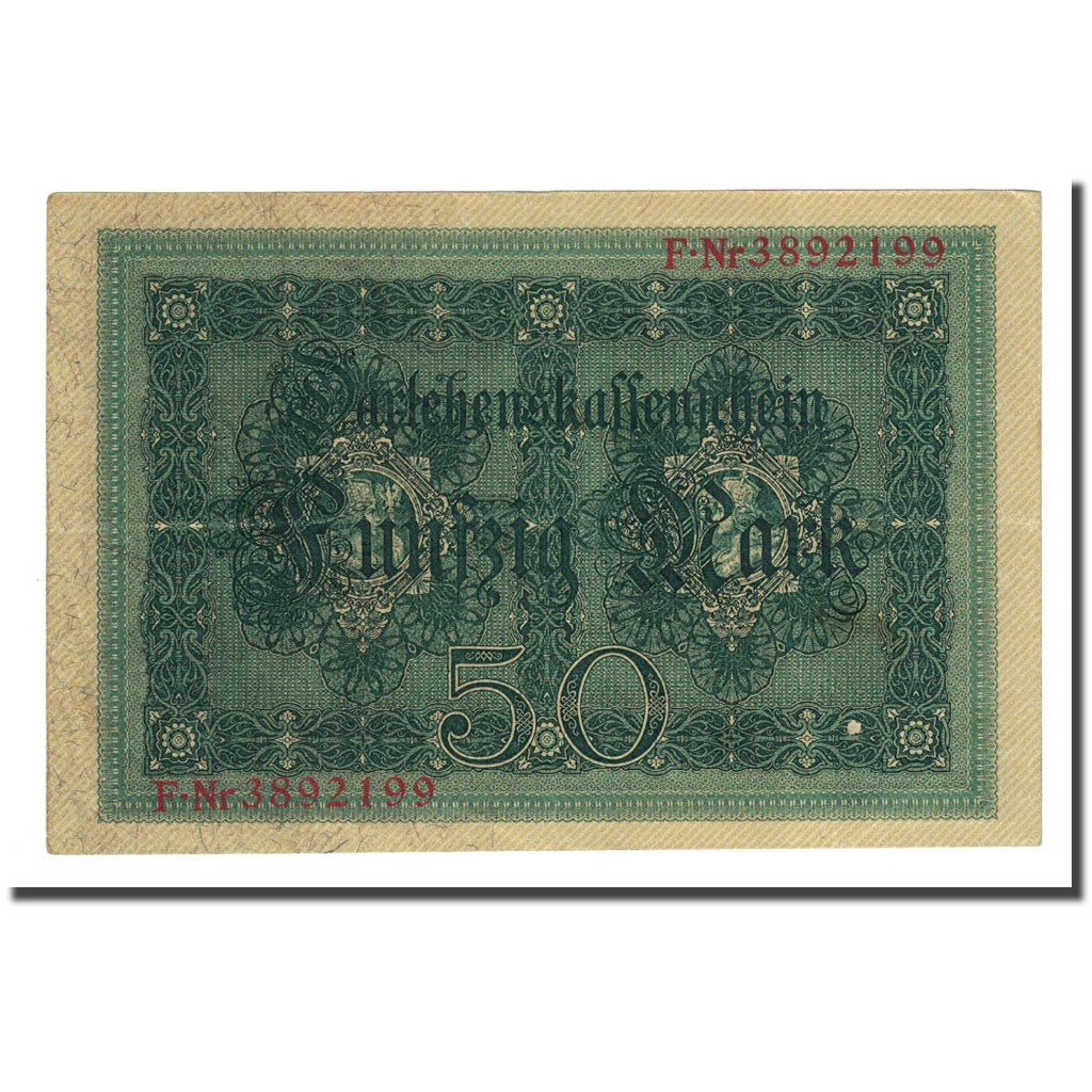 Banknote, Germany, 50 Mark, 1914-08-05, KM:49b, EF(40-45)