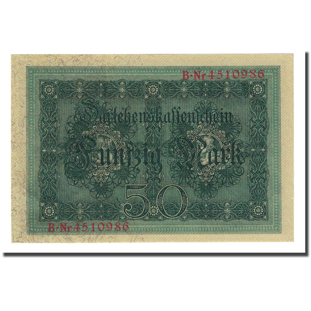 Banknote, Germany, 50 Mark, 1914-08-05, KM:49b, UNC(65-70)