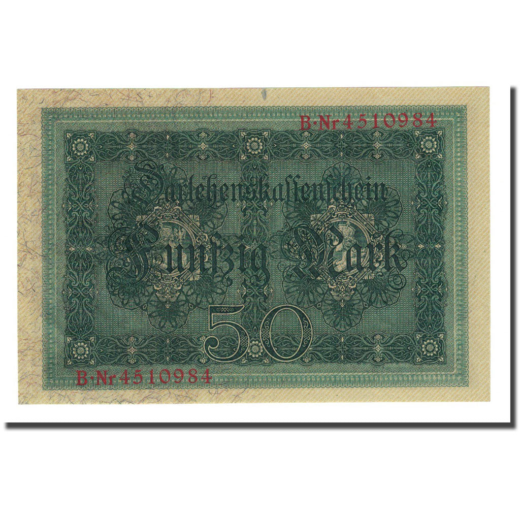 Banknote, Germany, 50 Mark, 1914-08-05, KM:49b, UNC(65-70)
