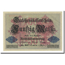 Banconote, Germania, 50 Mark, 1914-08-05, KM:49b, FDS