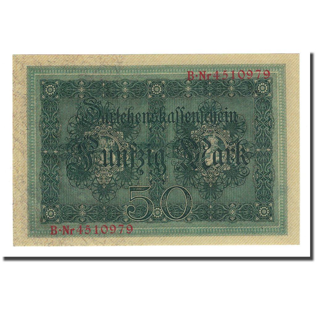 Banconote, Germania, 50 Mark, 1914-08-05, KM:49b, FDS