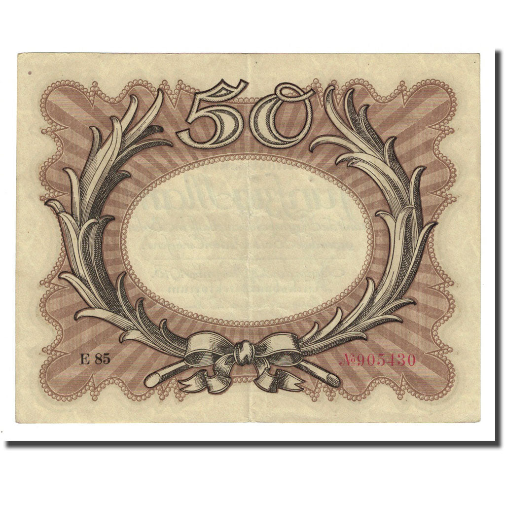 Banknote, Germany, 50 Mark, 1918-11-30, KM:65, EF(40-45)