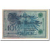 Geldschein, Deutschland, 100 Mark, 1908-02-07, KM:34, UNZ