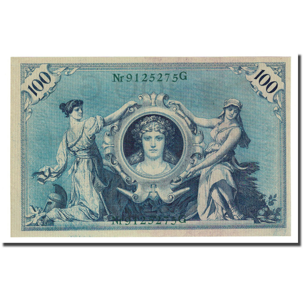 Geldschein, Deutschland, 100 Mark, 1908-02-07, KM:34, UNZ