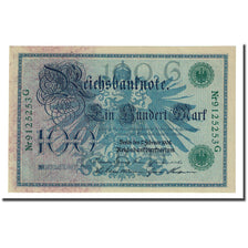 Billet, Allemagne, 100 Mark, 1908-02-07, KM:34, NEUF