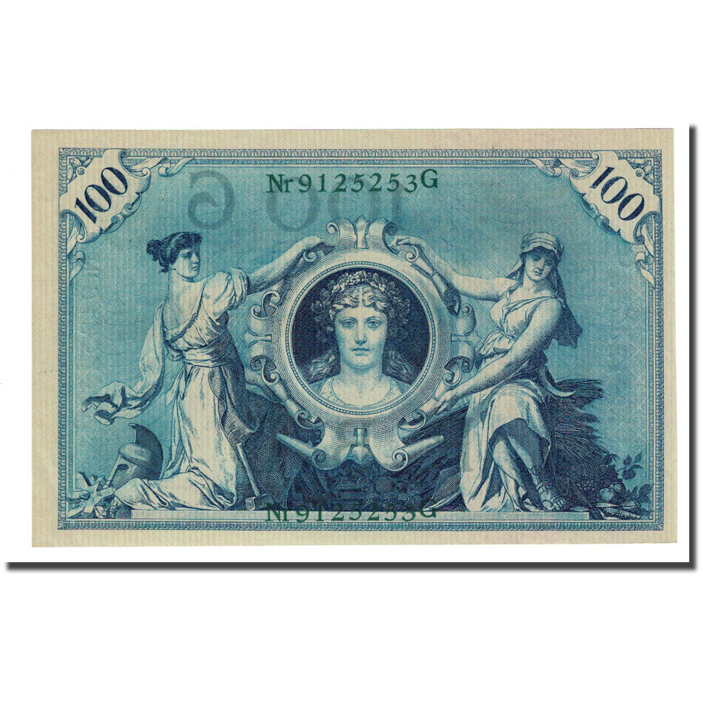 Banknote, Germany, 100 Mark, 1908-02-07, KM:34, UNC(65-70)