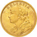 Switzerland, 20 Francs, 1935, Bern, MS(63), Gold, KM:35.1