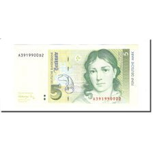 Banknote, GERMANY - FEDERAL REPUBLIC, 5 Deutsche Mark, 1991-08-01, KM:37