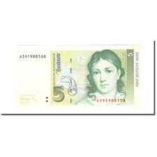 Geldschein, Bundesrepublik Deutschland, 5 Deutsche Mark, 1991-08-01, KM:37, UNZ-
