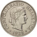 Switzerland, 10 Rappen, 1933, Bern, EF(40-45), Nickel, KM:27b