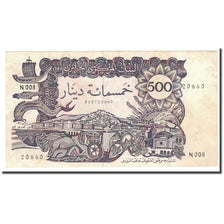 Nota, Argélia, 500 Dinars, 1970-11-01, KM:129a, VF(20-25)