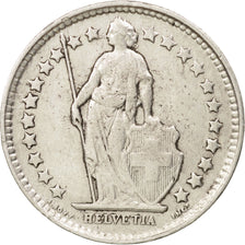 Switzerland, 1/2 Franc, 1914, Bern, EF(40-45), Silver, KM:23