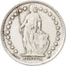 Switzerland, 1/2 Franc, 1934, Bern, EF(40-45), Silver, KM:23