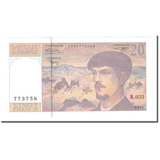 France, 20 Francs, Debussy, 1997, NEUF, Fayette:66 ter.2, KM:151i