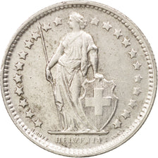 Switzerland, 1/2 Franc, 1957, Bern, EF(40-45), Silver, KM:23