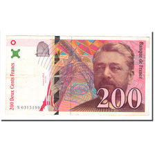 France, 200 Francs, Eiffel, 1996, VF(20-25), Fayette:75.2, KM:159a
