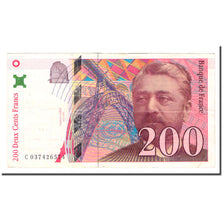 France, 200 Francs, Eiffel, 1996, VF(20-25), Fayette:75.3a, KM:159a