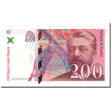 France, 200 Francs, Eiffel, 1996, AU(50-53), Fayette:75.3a, KM:159b