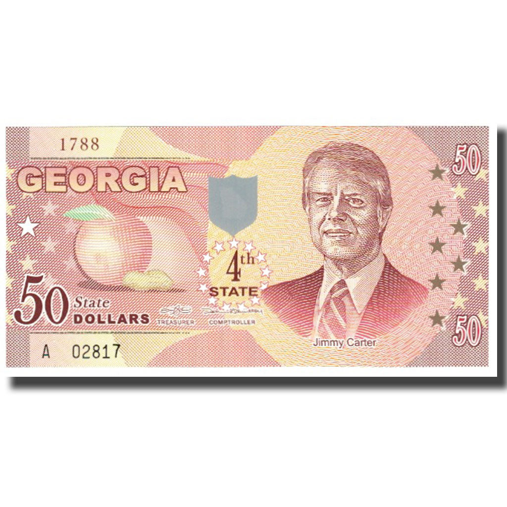Banknote, United States, 50 Dollars, Georgia, UNC(65-70)