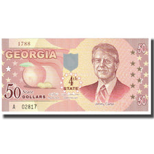 Biljet, Verenigde Staten, 50 Dollars, Georgia, NIEUW